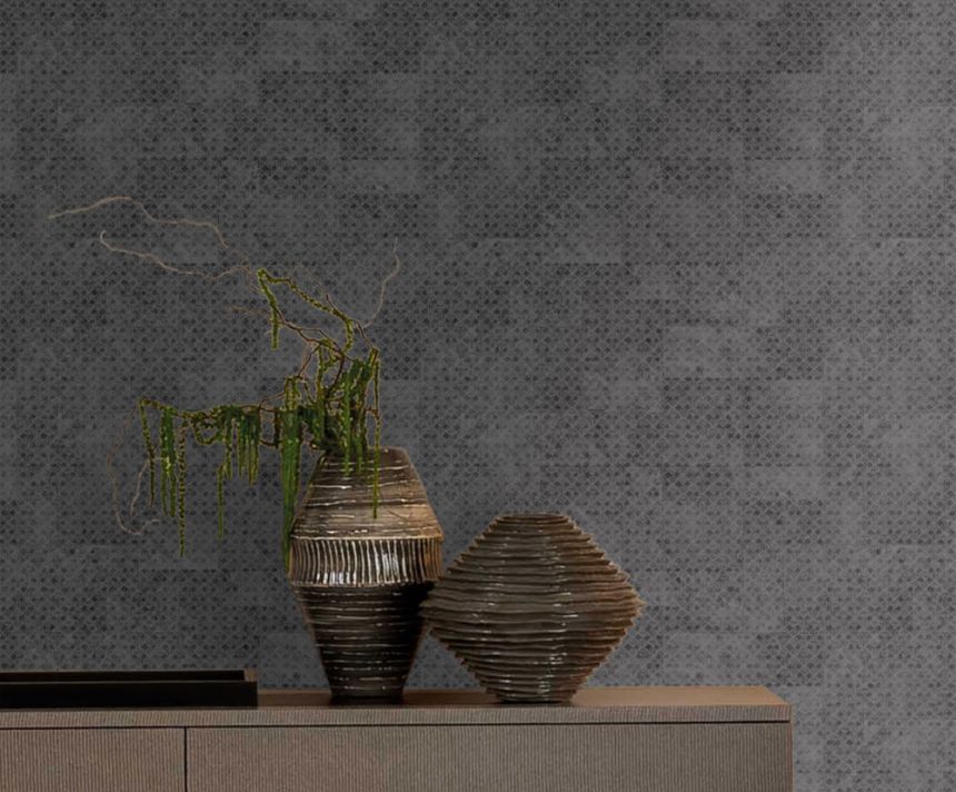Luxury geometric wallpaper, black, Z30341, Casa 8, Trussardi