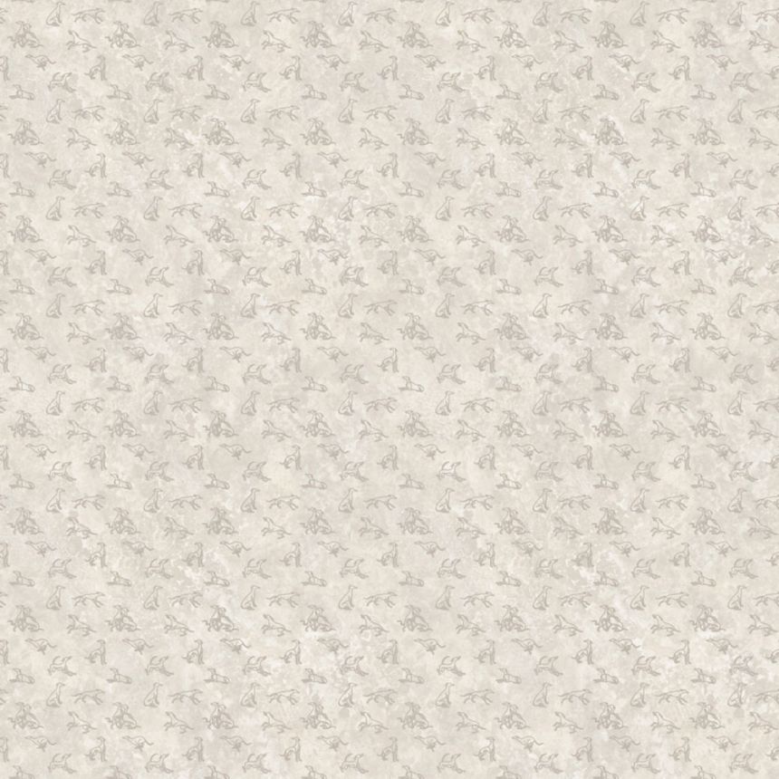 Luxury wall mural, grey, dogs, Z30353, Casa 8, Trussardi
