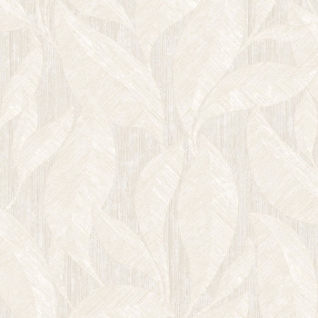 Luxury wallpaper, white-grey, leaves, Z20114, Casa Chic, Zambaiti Parati