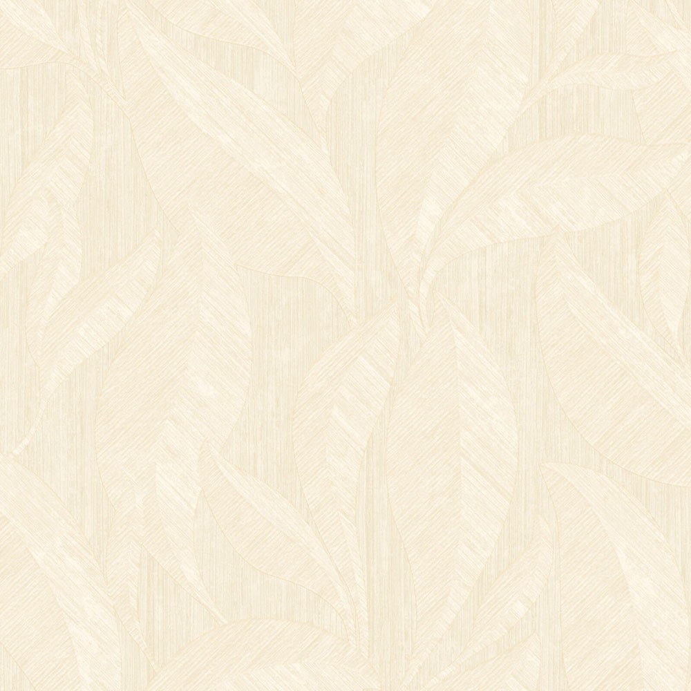 Luxury wallpaper, cream, leaves, Z20118, Casa Chic, Zambaiti Parati