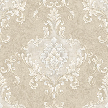 Luxury baroque wallpaper, beige, Z20134, Casa Chic, Zambaiti Parati