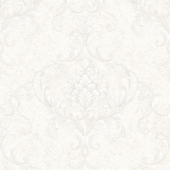 Luxury baroque wallpaper, white, Z20136, Casa Chic, Zambaiti Parati
