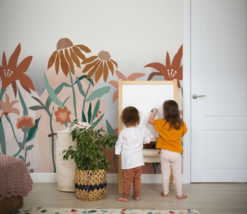 Wallpaper mural, flowers, RB303, Daydreamers, Grandeco