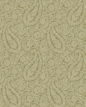 Wallpaper, green, flowers, ornaments, 350654, Amber, Eijffinger
