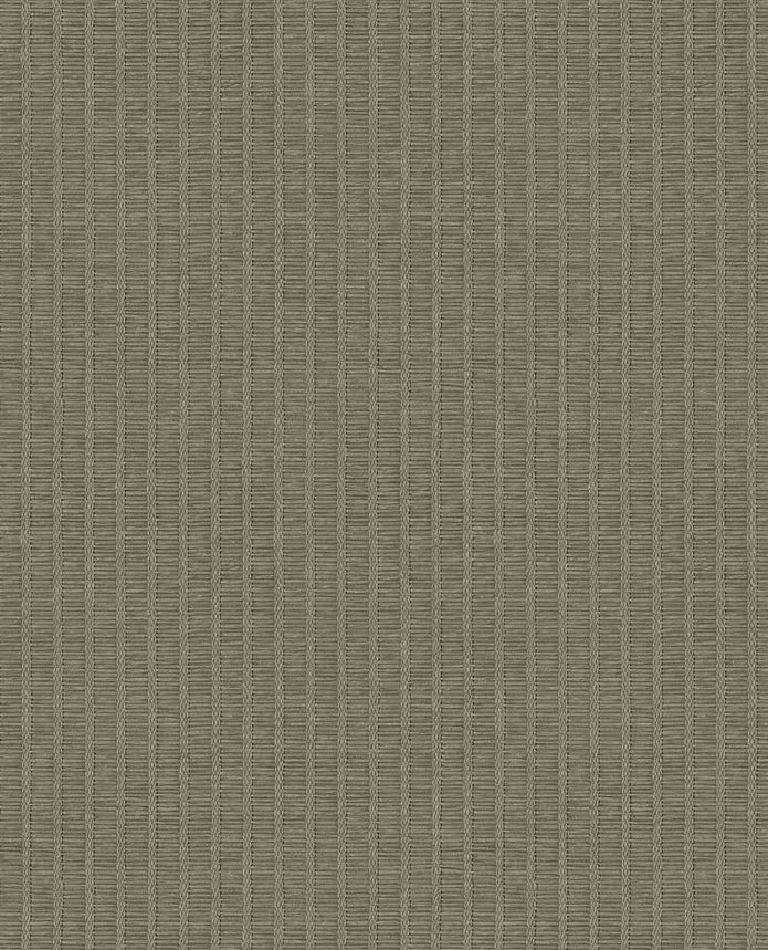 Wallpaper, brown-green, mat imitation, stripes, 350675, Amber, Eijffinger