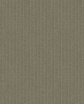 Wallpaper, brown-green, mat imitation, stripes, 350675, Amber, Eijffinger