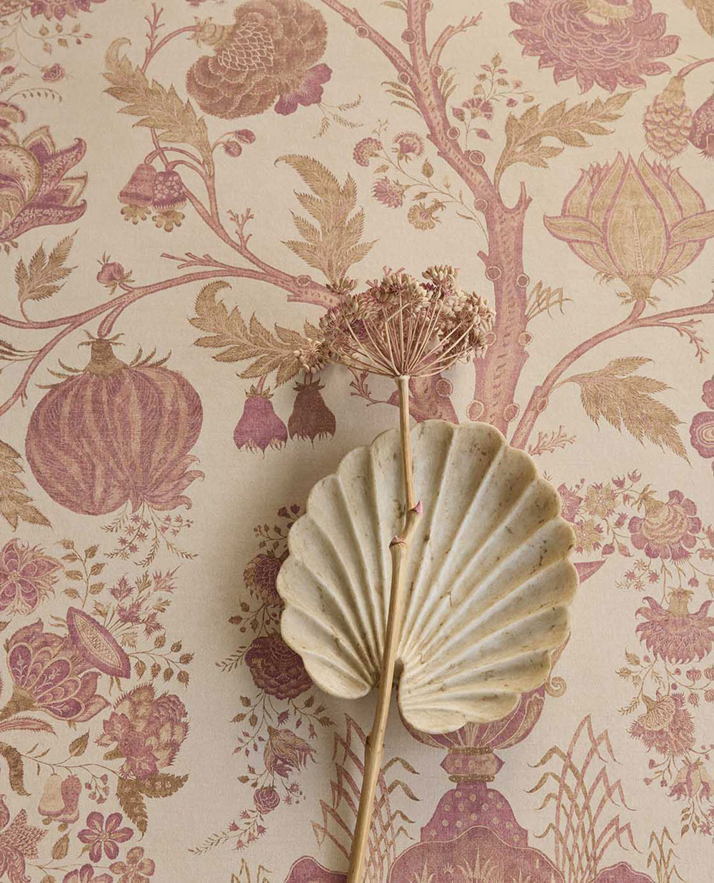 Mural wallpaper, pink, Tree of Life, 350684, Amber, Eijffinger