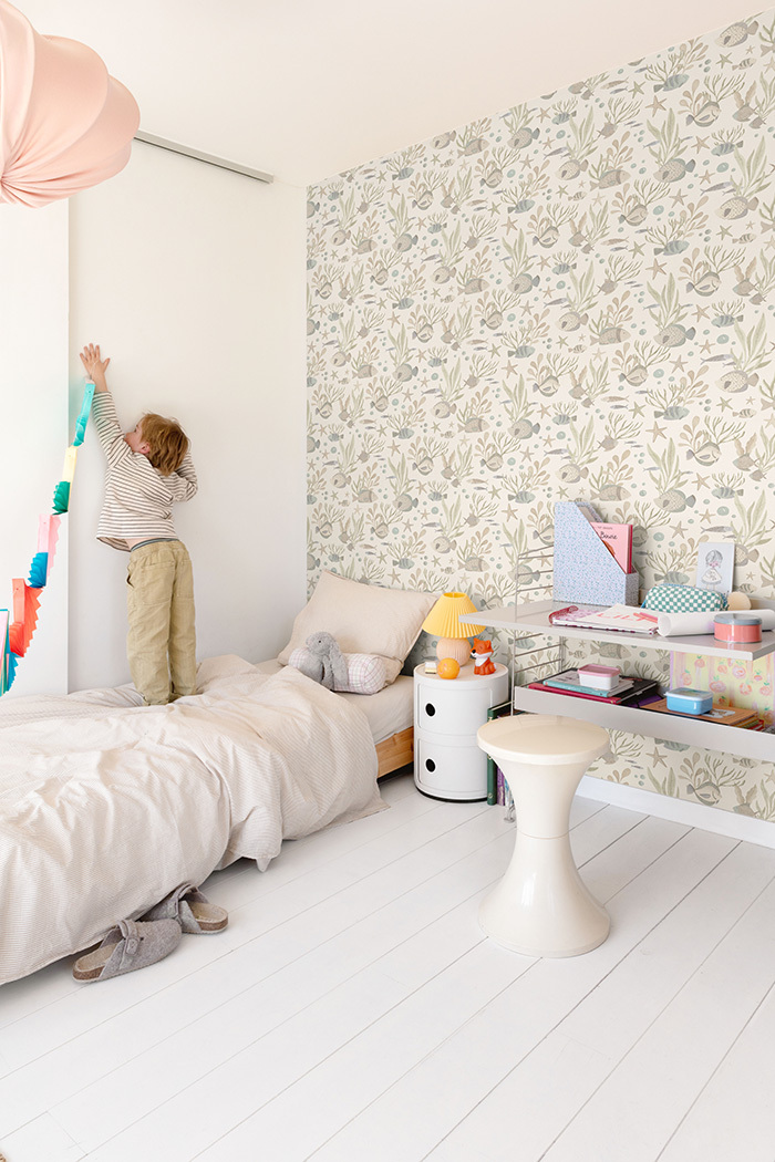 Kids wallpaper, underwater world, LD3301, Little Dreamers, Grandeco