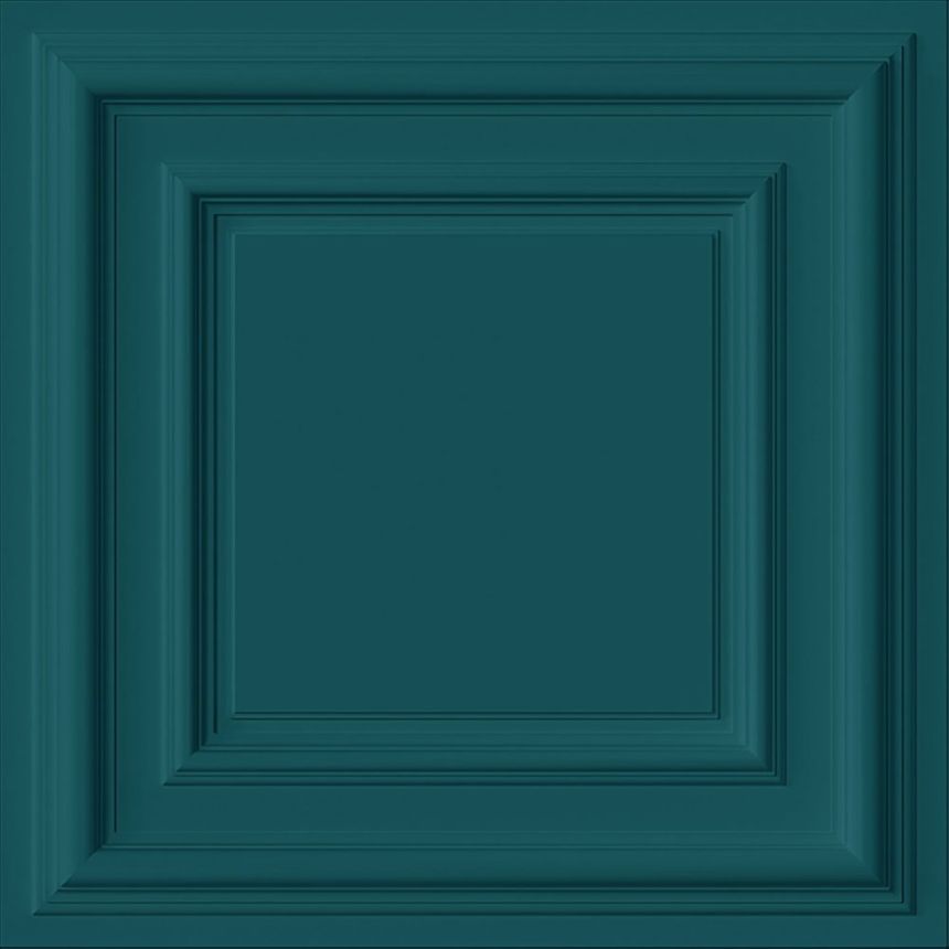 Wallpaper, turquoise, 3D panel effect, 347813, 3D Reflections, Origin
