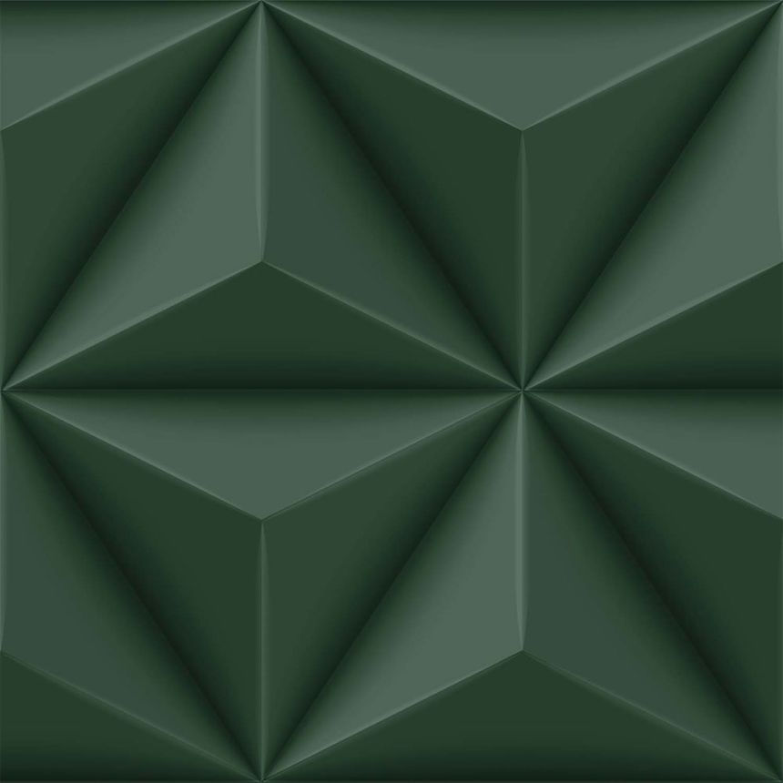 Wallpaper, green, 3D geometric pattern, 347818, 3D Reflections, Origin