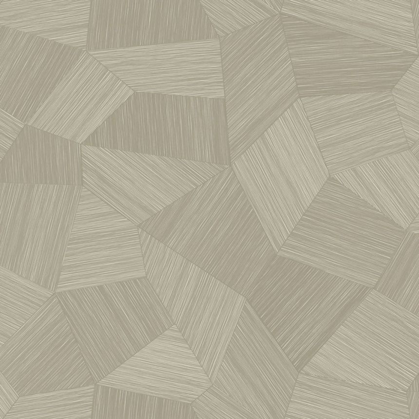 Wallpaper, beige, geometric pattern, 347819, 3D Reflections, Origin