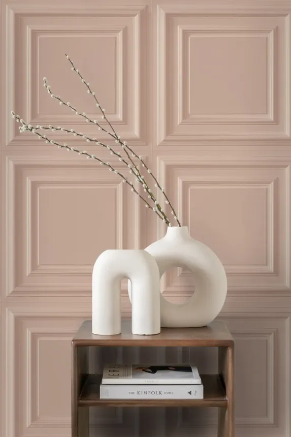 Wallpaper, pink, 3D panel effect, 347829, 3D Reflections, Origin