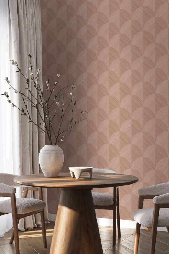 Wallpaper, pink, geometric pattern, 347937, 3D Reflections, Origin