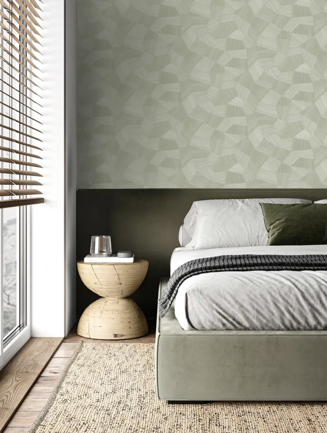 Wallpaper, green, geometric pattern, 347984, 3D Reflections, Origin