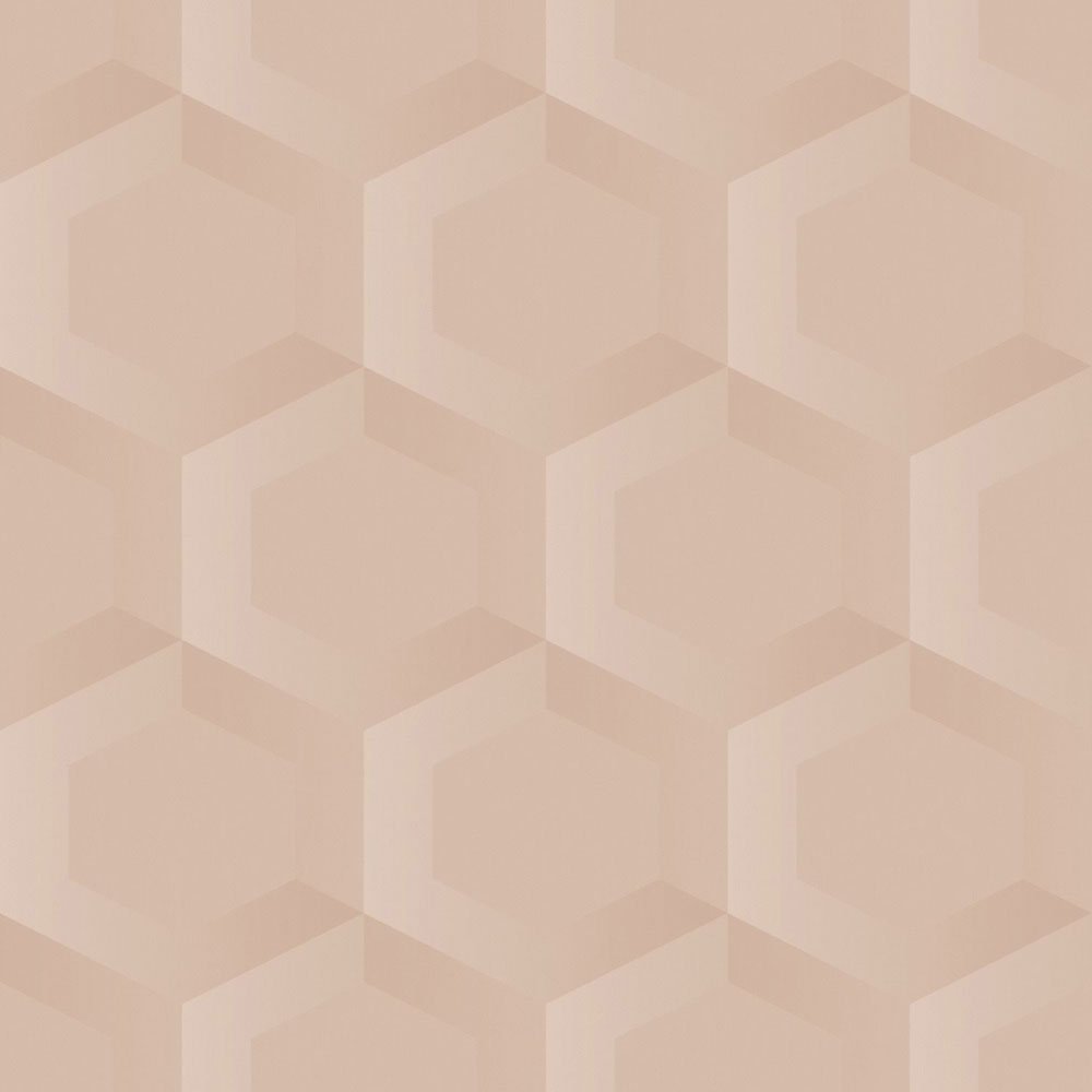 Wallpaper, pink, hexagons, 348020, 3D Reflections, Origin