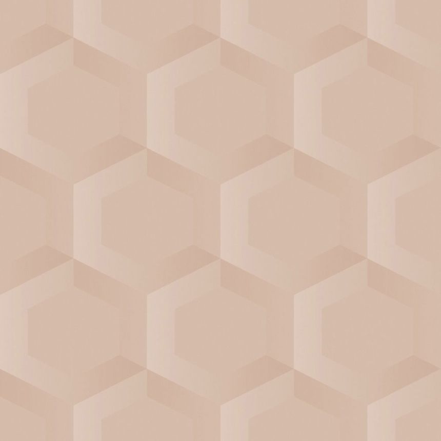 Wallpaper, pink, hexagons, 348020, 3D Reflections, Origin