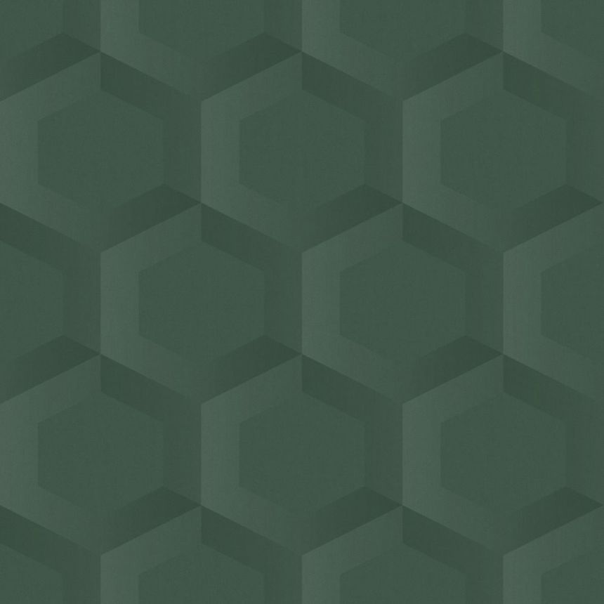 Wallpaper, green, hexagons, 348021, 3D Reflections, Origin