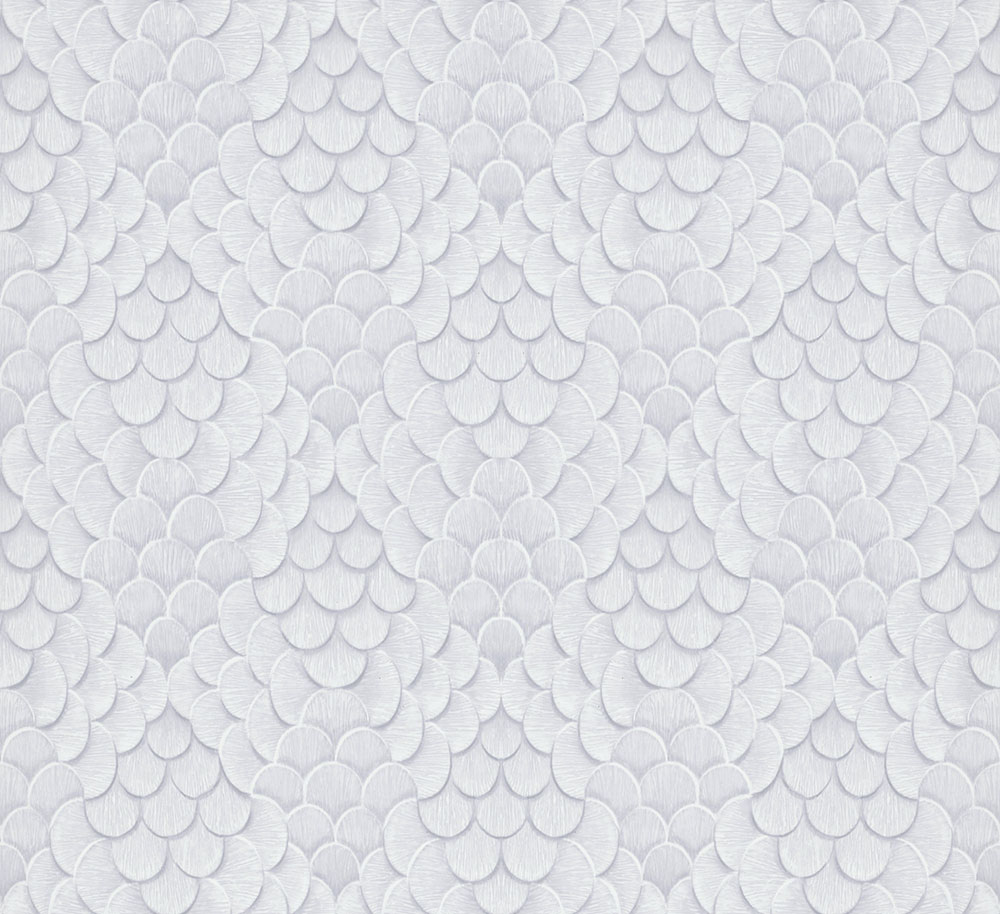 Wallpaper, Grey-White, 3D Pattern, 35809, Papis Loveday Fashion Icon, Marburg