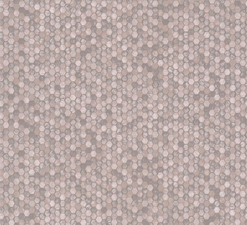 Wallpaper, Pink, Hexagons, 35817, Papis Loveday Fashion Icon, Marburg