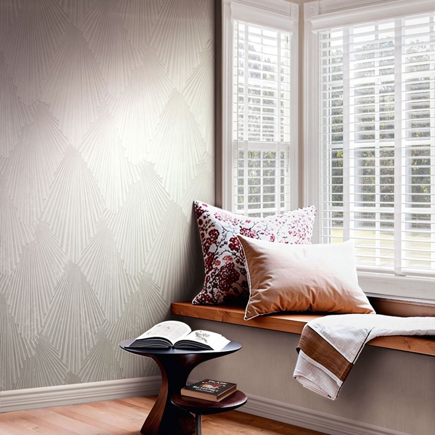 Wallpaper, Grey-Beige, Graphic Pattern, 35847, Papis Loveday Fashion Icon, Marburg