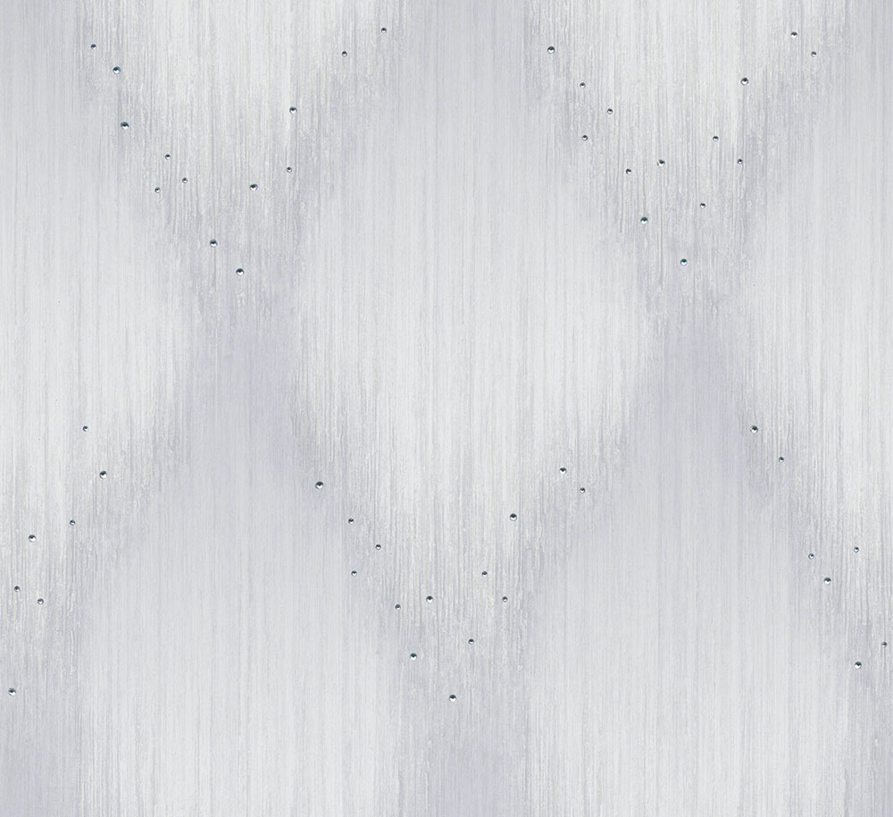 Wallpaper, Grey-White, Graphic Pattern with Crystals, 35883, Papis Loveday Fashion Icon, Marburg