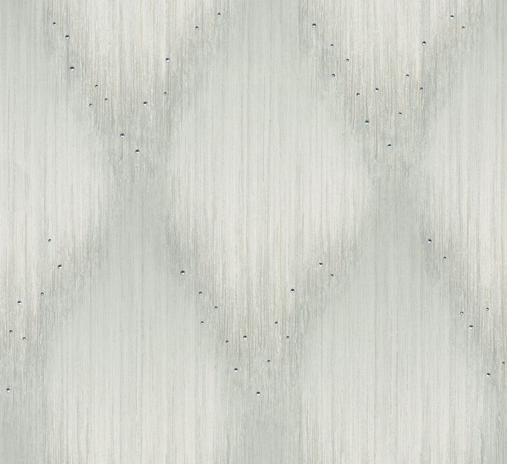 Wallpaper, Green, Graphic Pattern with Crystals, 35889, Papis Loveday Fashion Icon, Marburg
