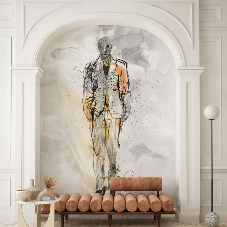 Wall Mural, Male Model, 35899, Papis Loveday Fashion Icon, Marburg