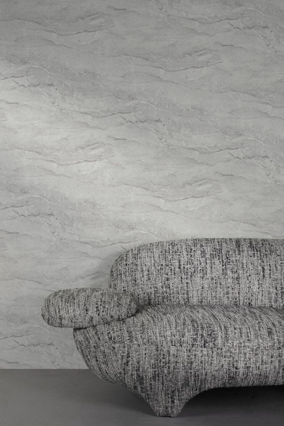 Wallpaper, grey, marble, A77703, Vavex 2027