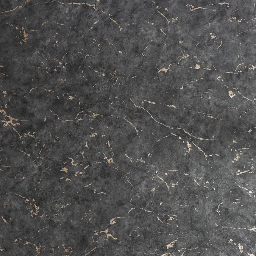 Wallpaper, black-gold, stucco, marble, 125063, Vavex 2027