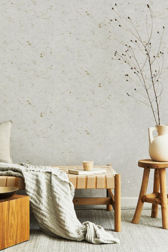 Wallpaper, white, stucco, marble, 125065, Vavex 2027