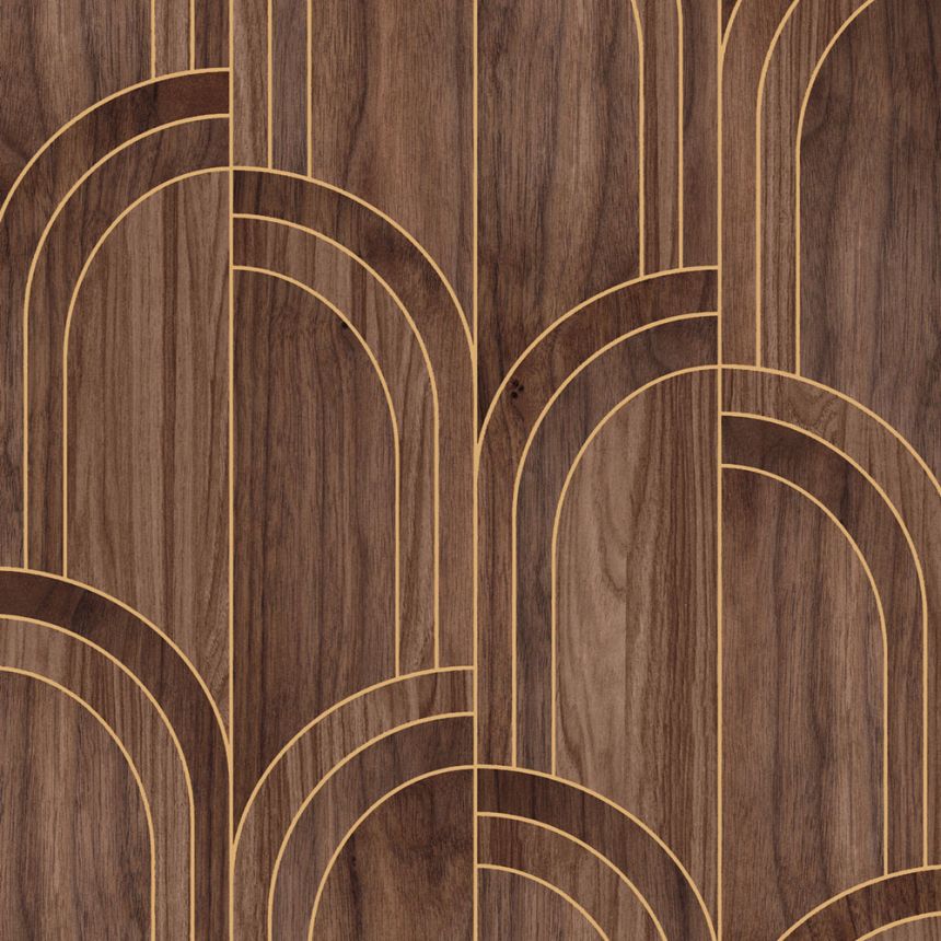 Wallpaper, brown, wood, 121149, Vavex 2027