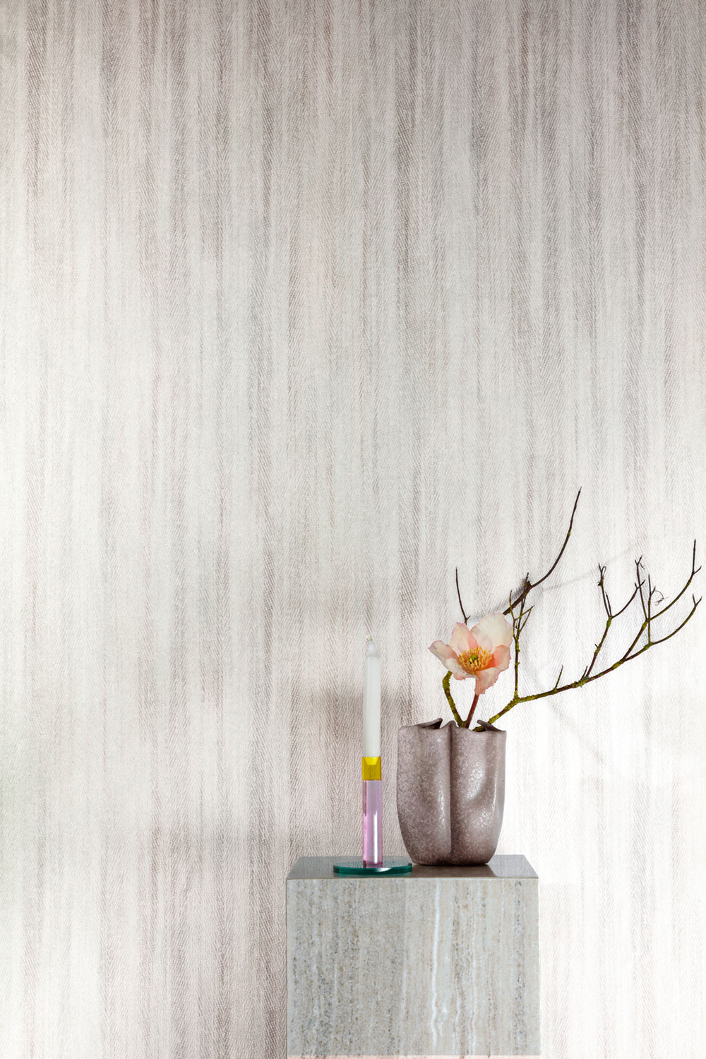 Wallpaper, grey, fabric texture, 205106, Vavex 2027