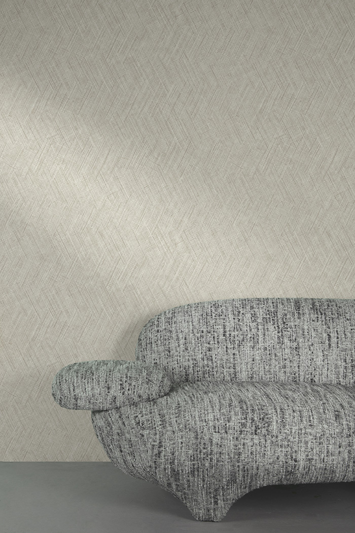 Wallpaper, grey, fabric texture, A78304, Vavex 2027