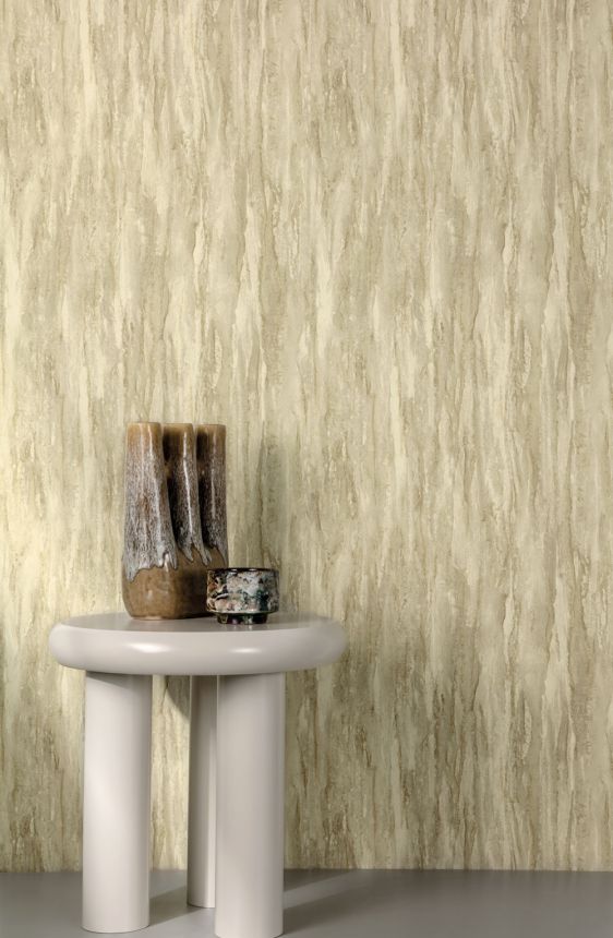 Wallpaper, brown-green, marble, A78503, Vavex 2027