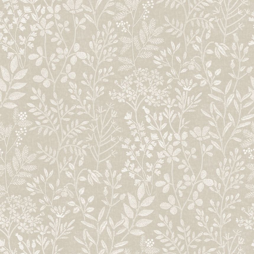 Wallpaper, beige, grasses, leaves, 205002, Vavex 2027
