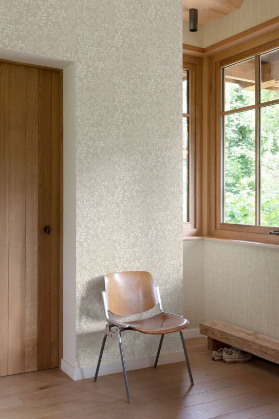 Wallpaper, beige, grasses, leaves, 205002, Vavex 2027