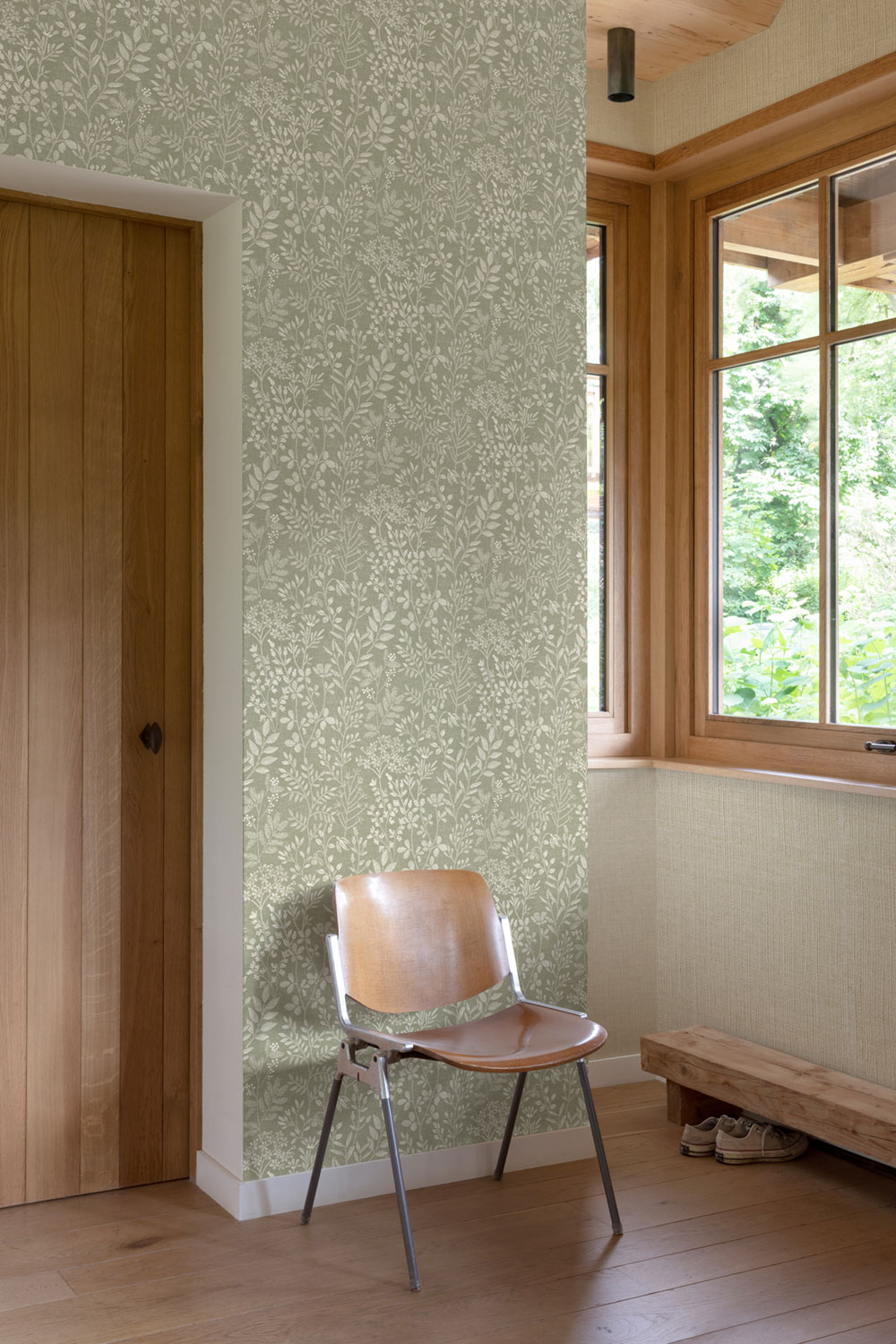 Wallpaper, green, grasses, leaves, 205003, Vavex 2027