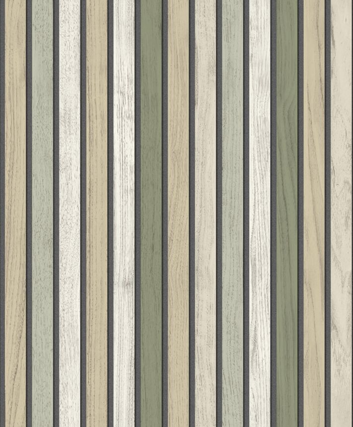 Wallpaper, planks, slats, wood imitation, B31204, Vavex 2027