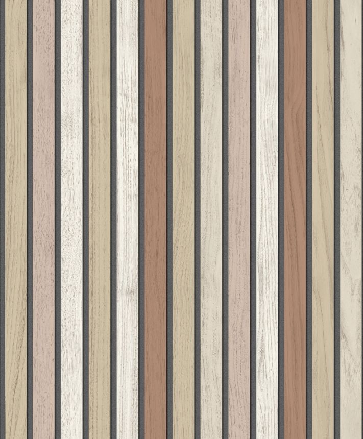 Wallpaper, planks, slats, wood imitation, B31210, Vavex 2027