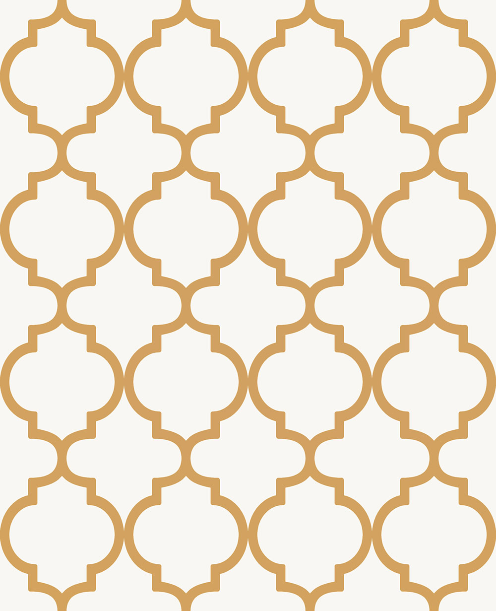 Wallpaper, cream-orange, trellis, grid, 130298, Concerto, Graham Brown Premium