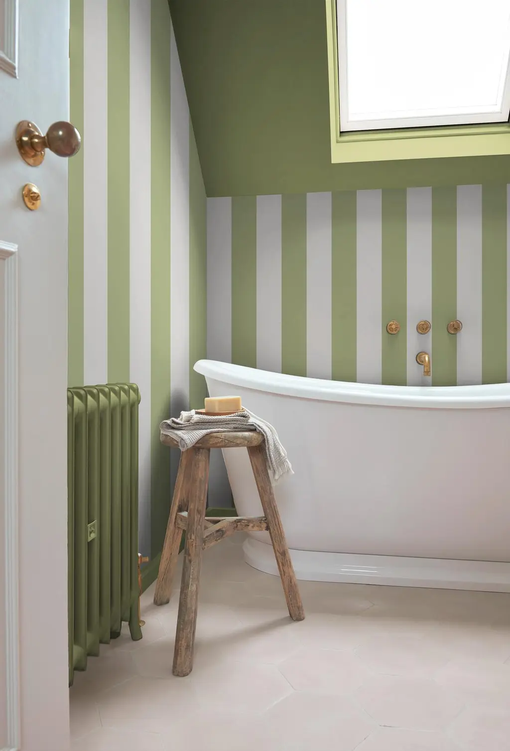 Wallpaper, green, stripes, 131443, Concerto, Graham Brown Premium