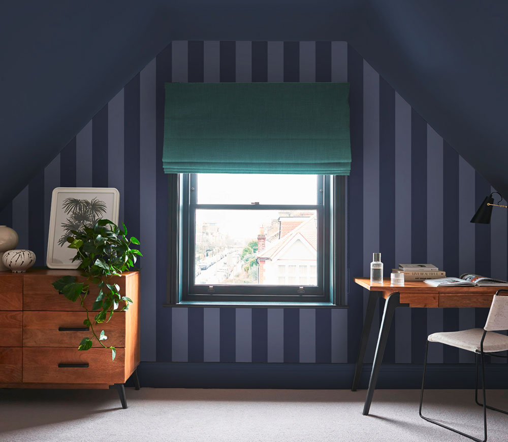Wallpaper, blue, stripes, 131445, Concerto, Graham Brown Premium