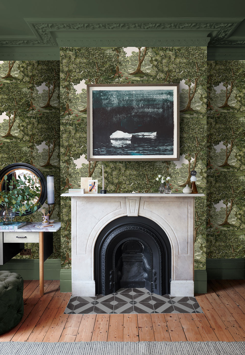 Wallpaper, green, trees, 127900, Arboretum, Graham Brown Premium
