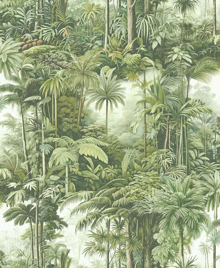Wallpaper, green, palms, jungle, 127914, Arboretum, Graham Brown Premium