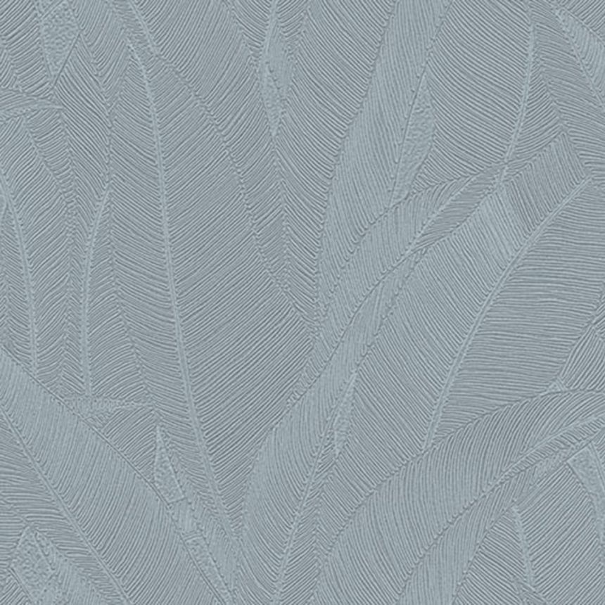 Luxury Wallpaper, Grey-Silver, Leaves, Z16710, Murella 100, Zambaiti Parati