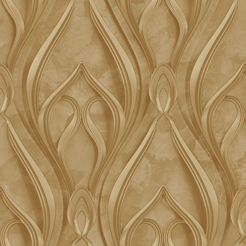 Luxury Wallpaper, Gold, Ornaments, Z16733, Murella 100, Zambaiti Parati