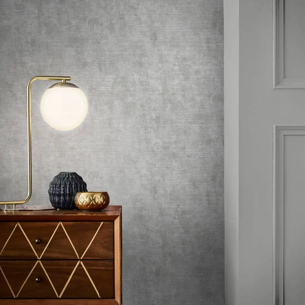 Wallpaper, grey-silver, 120619, Arboretum, Graham Brown Premium