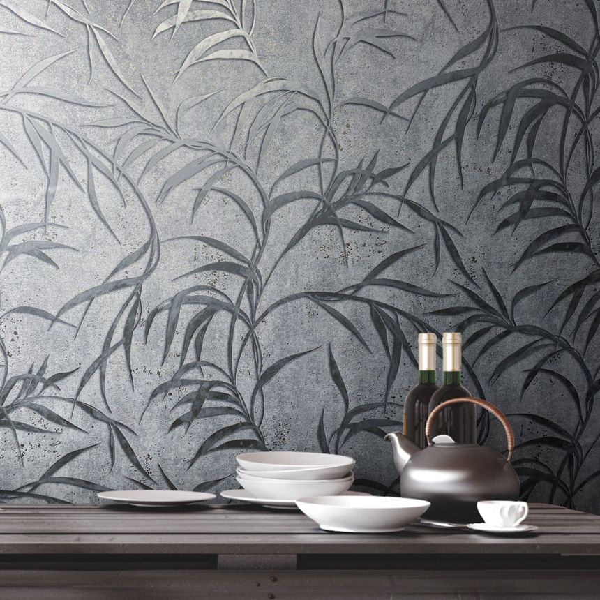 Wallpaper, Green, Concrete, Stucco, 34639, Terra, Marburg