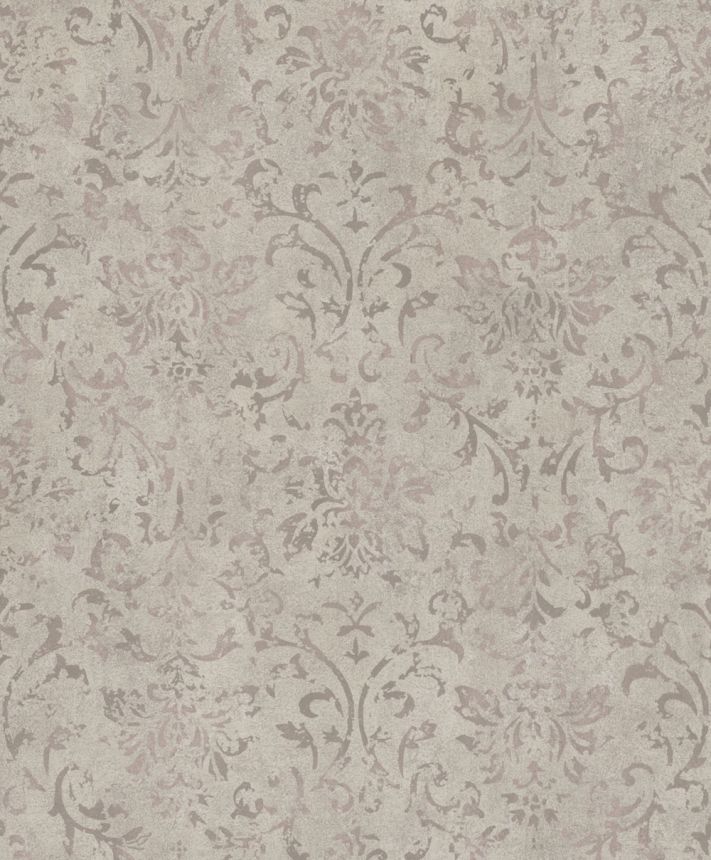 Wallpaper, Grey-Green, Graphic 3D Pattern, 34645, Terra, Marburg