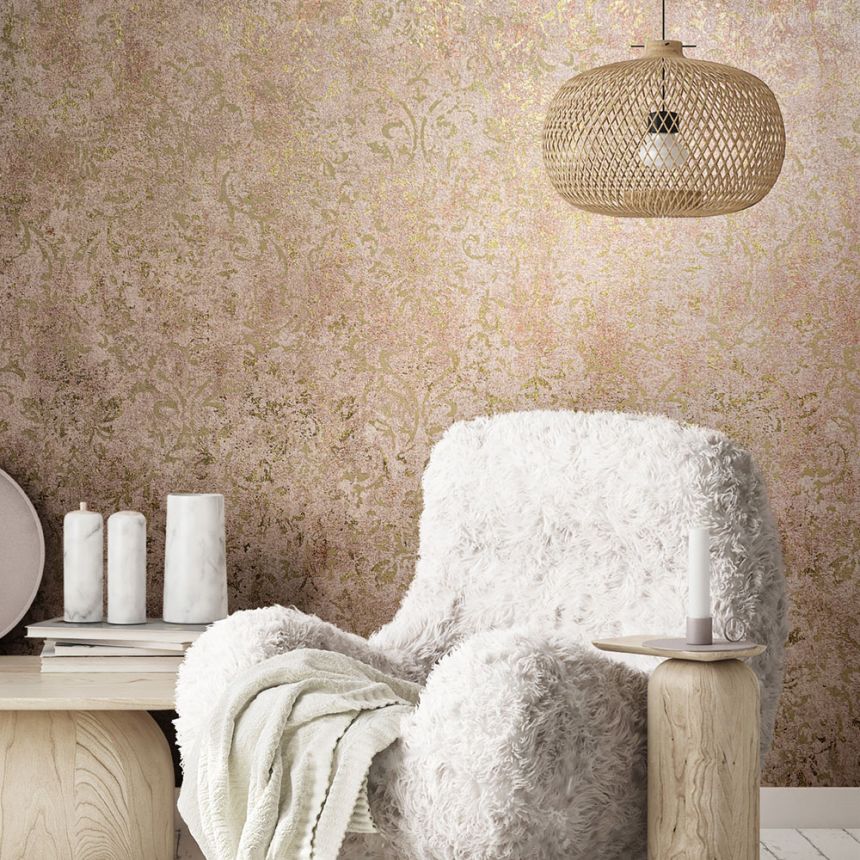 Wallpaper, Grey-Beige, Stone, 34647, Terra, Marburg